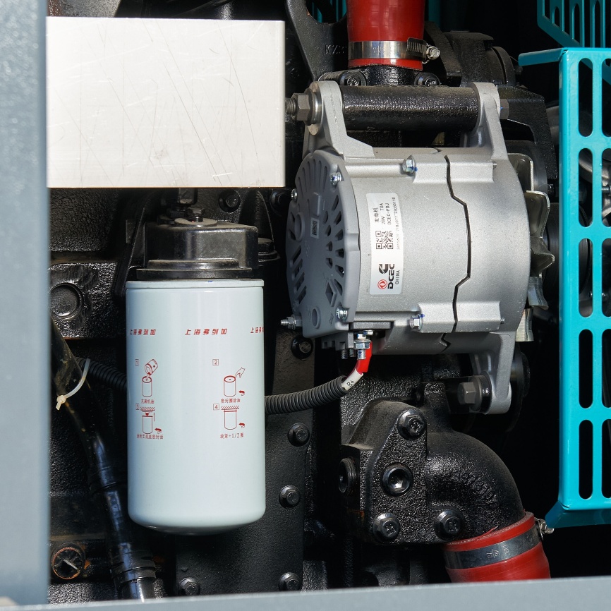 Винтовой компрессор Master Blast MB-390D-10+AC (дизельный с осушителем) фото 11