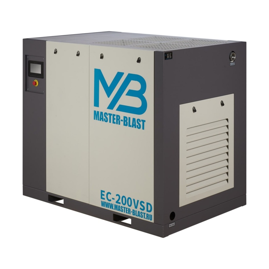 Винтовой компрессор Master Blast EC-200 VSD (электрический) фото 2