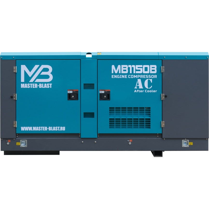Master Blast MB-1150B-30 винтовой дизельный компрессор фото 3