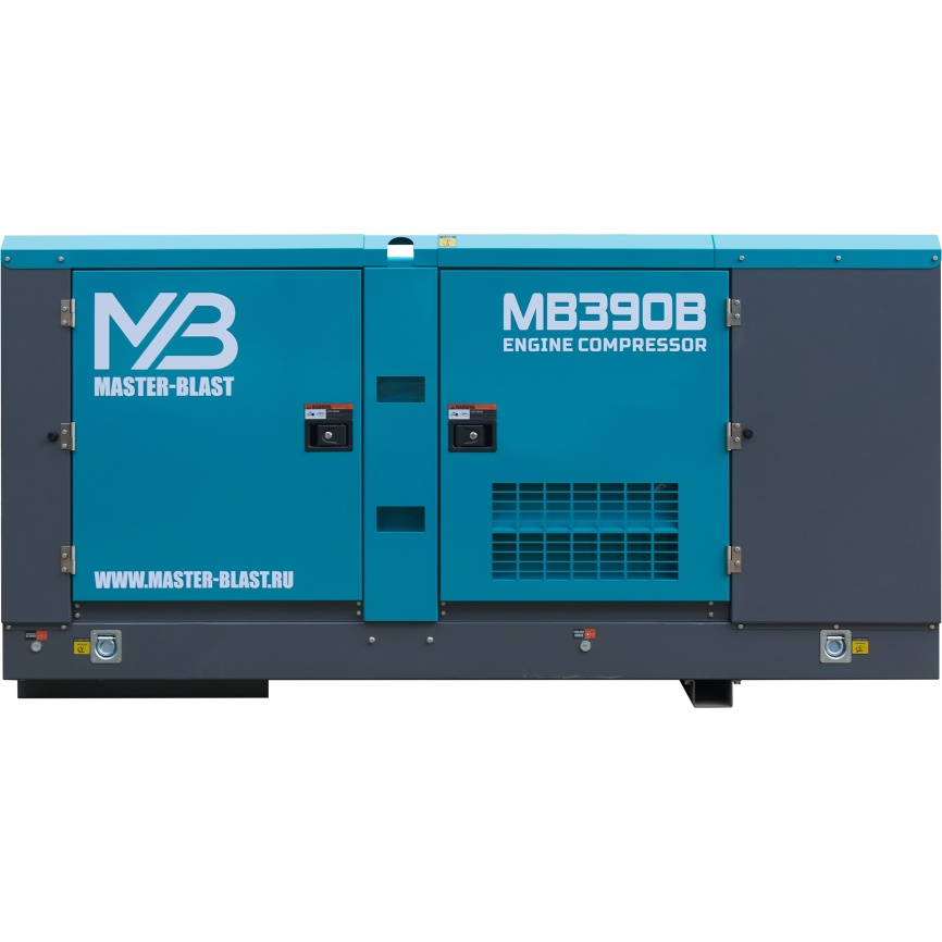 Винтовой компрессор Master Blast MB390B-15 (дизельный) фото 12